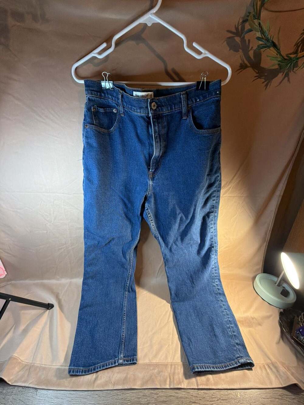 Abercrombie & Fitch The Ankle Straight Ultra High Rise Jeans Size 31x31 (12)